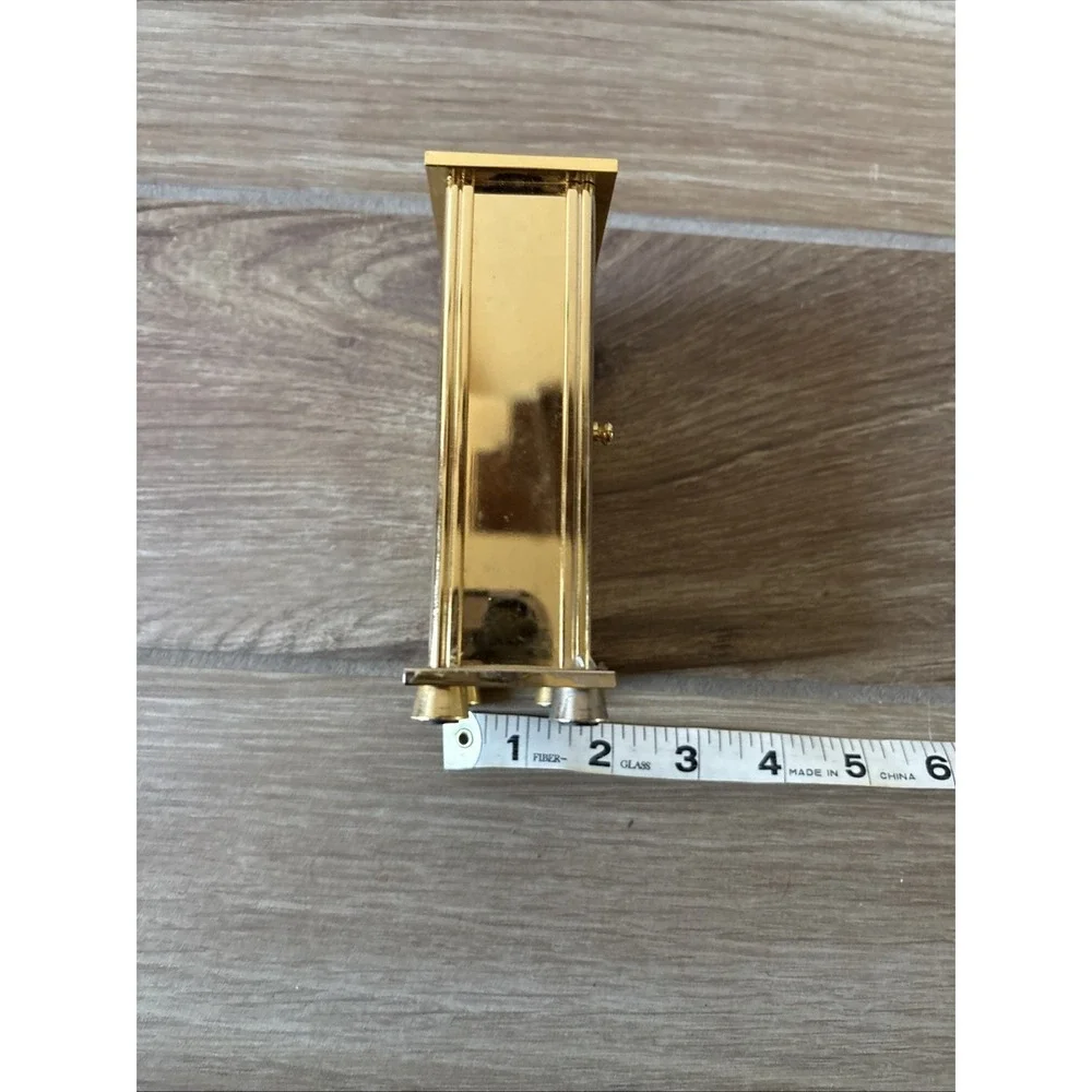 Bulova Quartz Standing Desk Clock Approximately 5